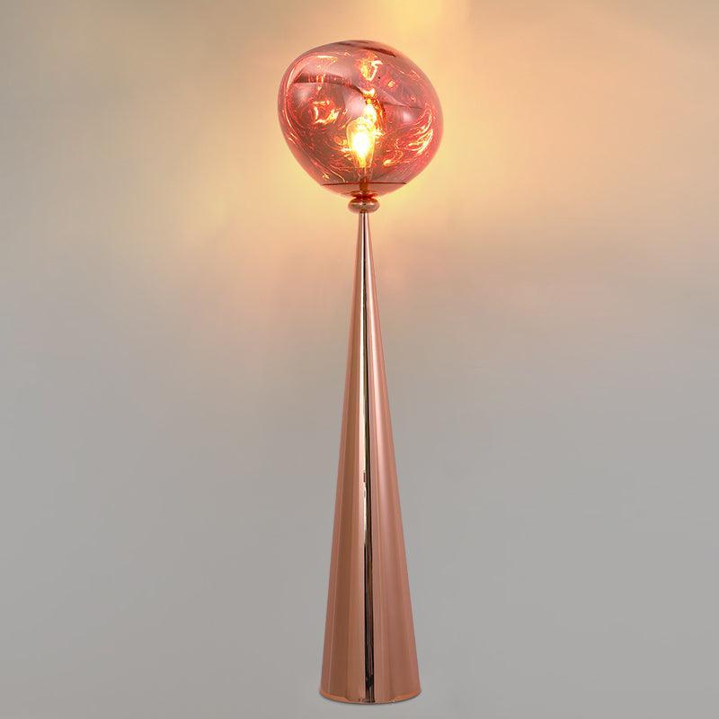 Ovexin Gray Contemporary Floor Lamp-Neutral Decor