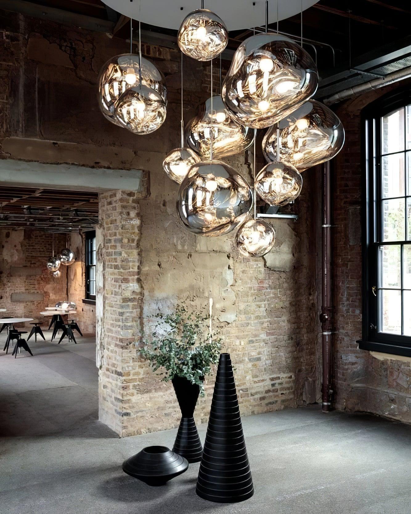 Lumora Pendant Lamp Irregular Cluster Sculptural-Neutral Decor