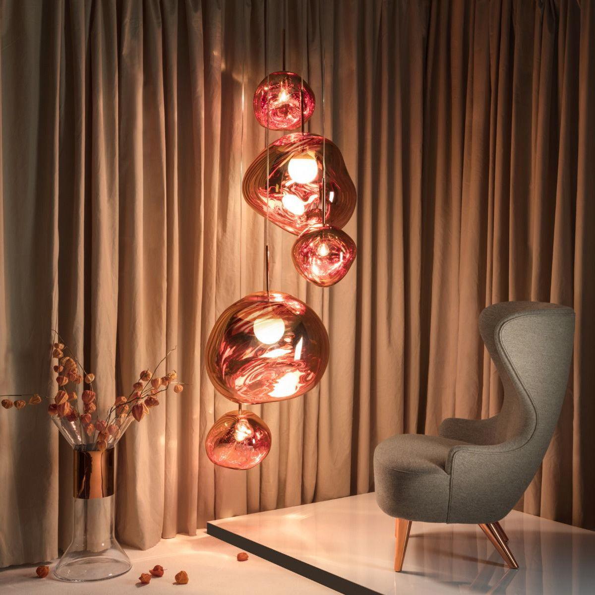 Lumora Pendant Lamp Irregular Cluster Sculptural-Neutral Decor