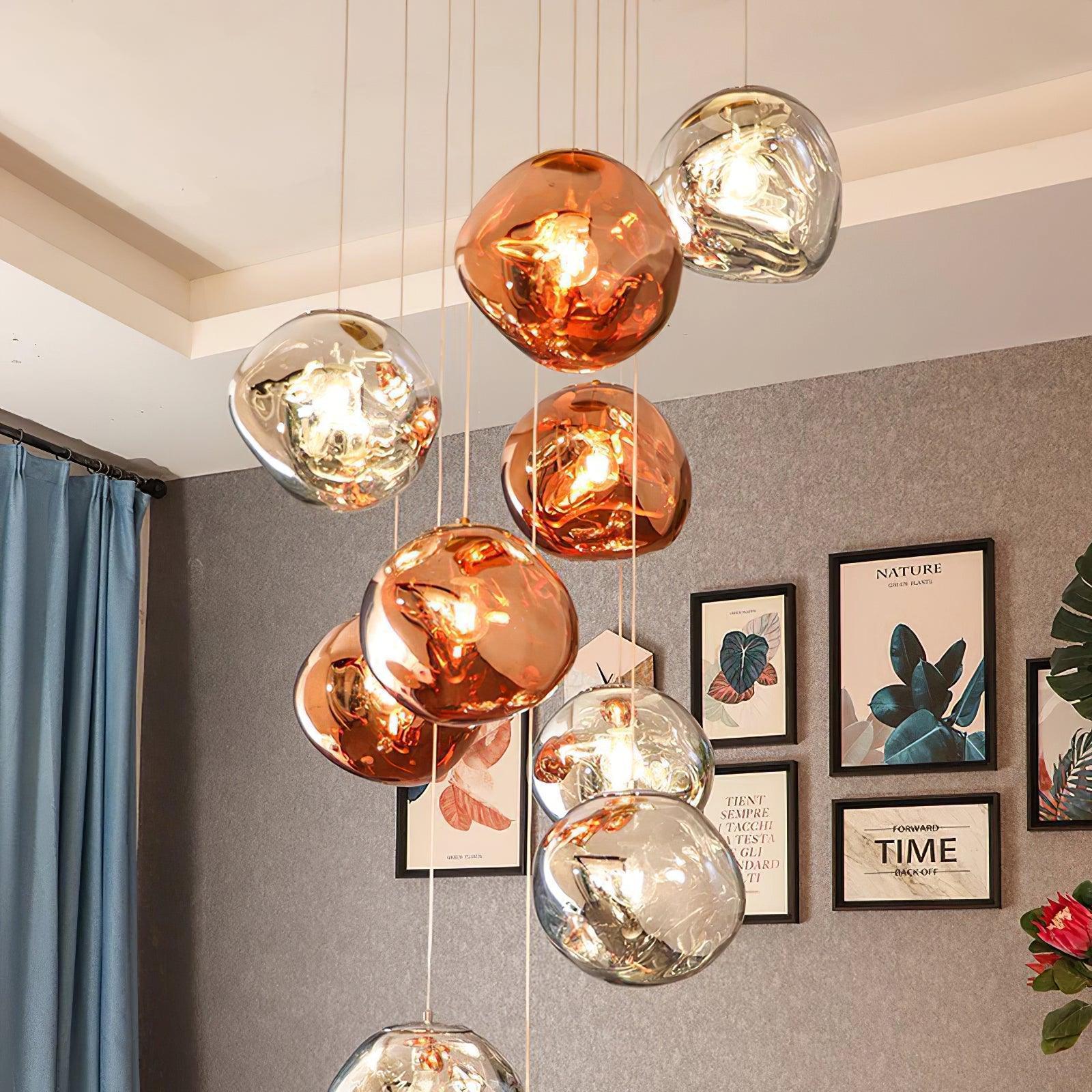 Lumora Pendant Lamp Irregular Cluster Sculptural-Neutral Decor