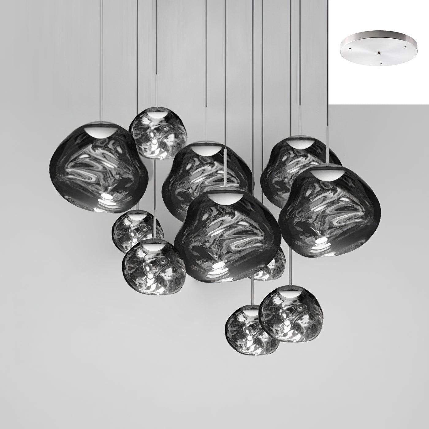 Lumora Pendant Lamp Irregular Cluster Sculptural-Neutral Decor