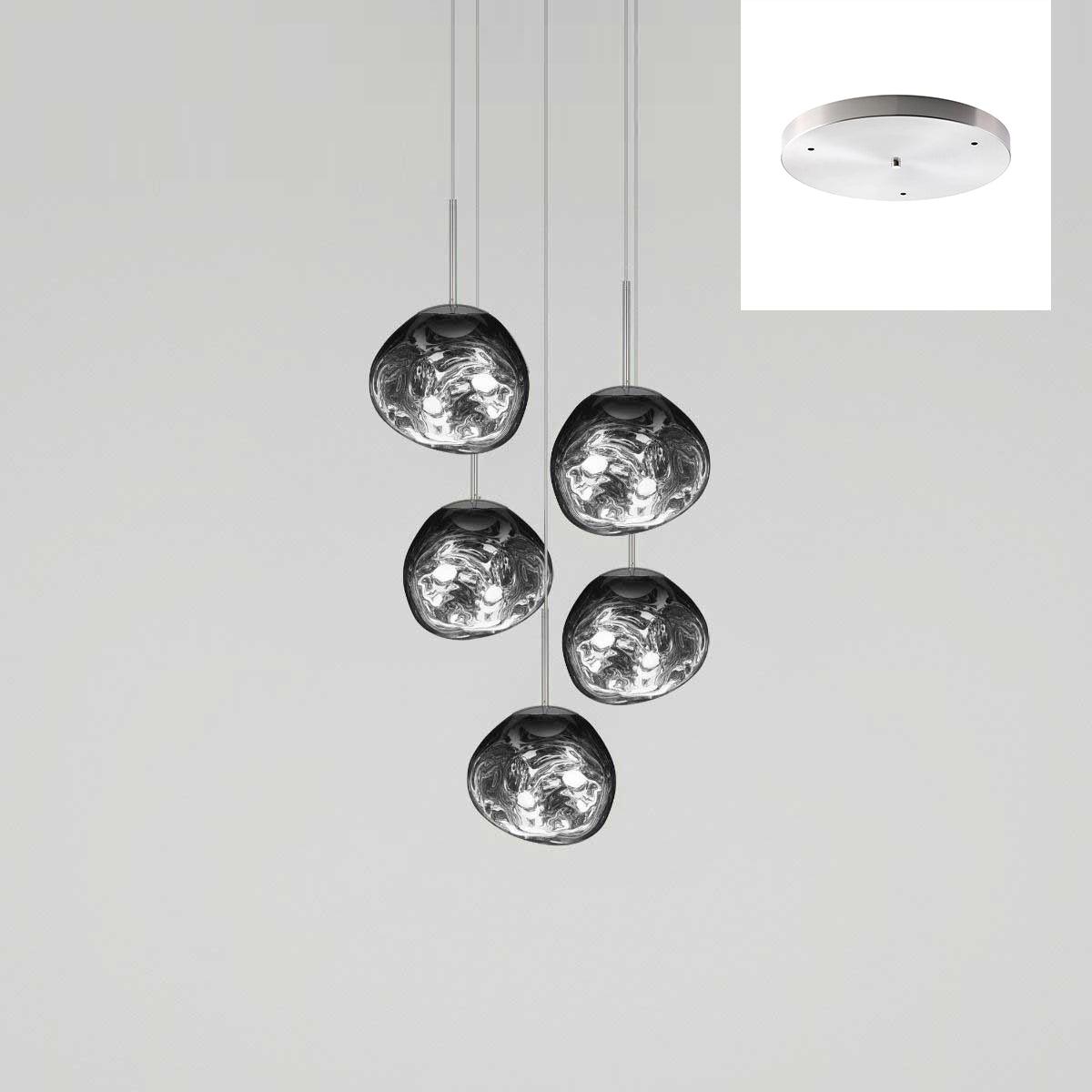 Lumora Pendant Lamp Irregular Cluster Sculptural-Neutral Decor