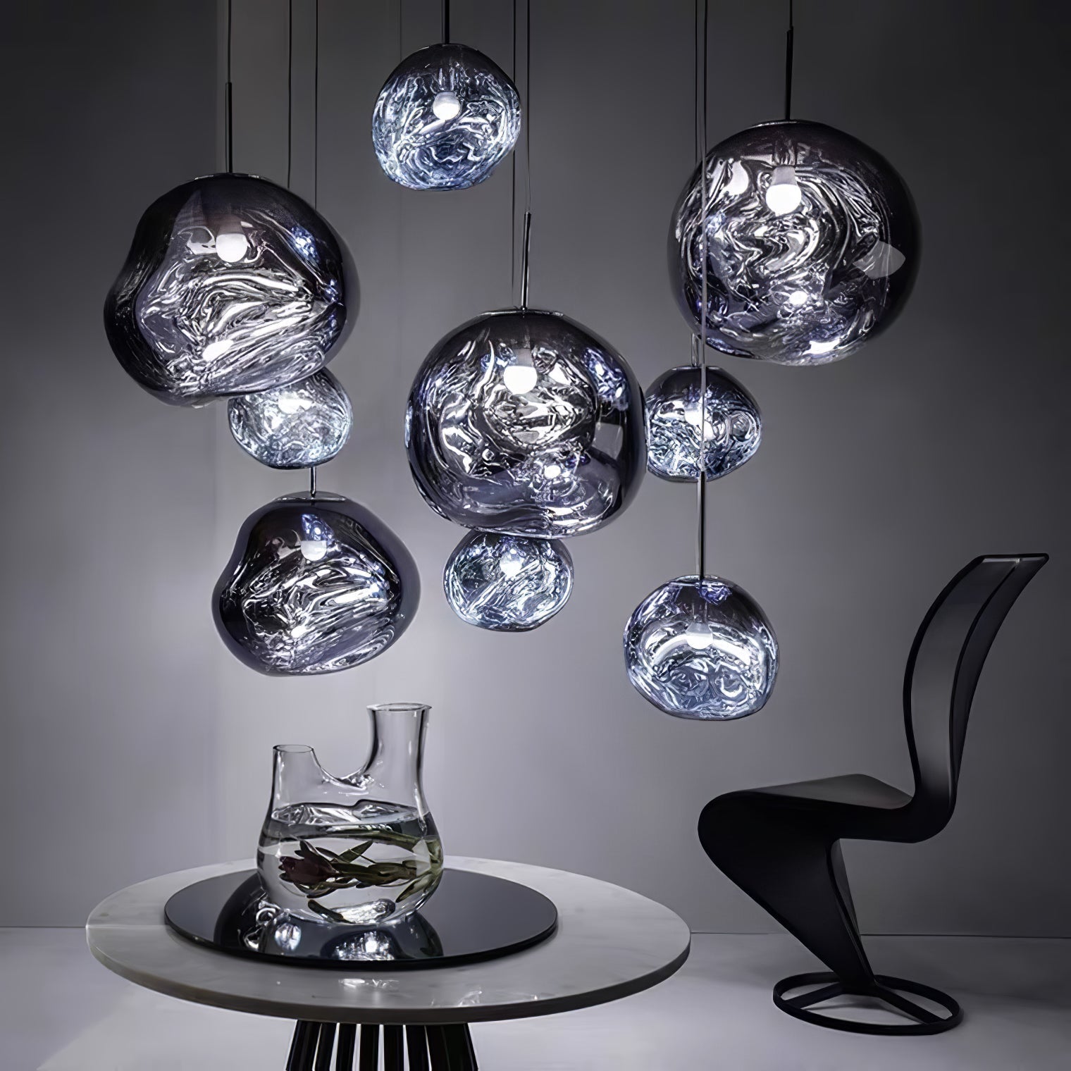 Lumora Pendant Lamp Irregular Cluster Sculptural-Neutral Decor