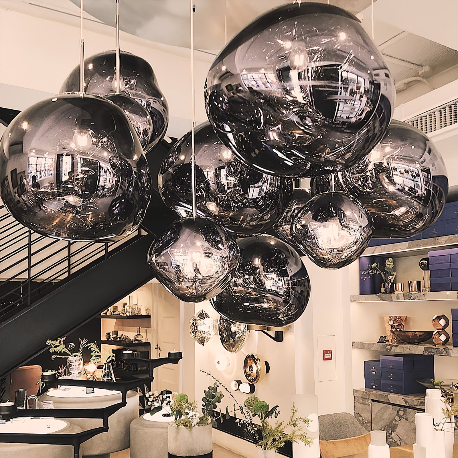 Lumora Pendant Lamp Irregular Cluster Sculptural-Neutral Decor
