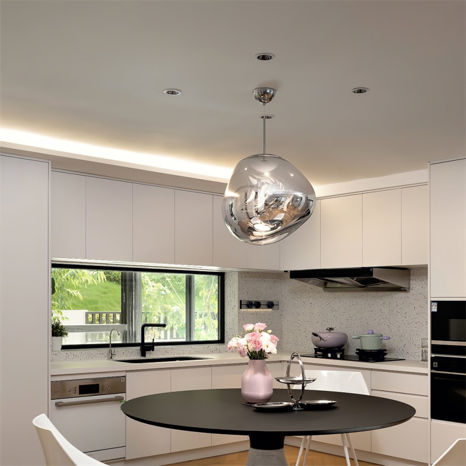 Lumora Pendant Lamp Irregular Cluster Sculptural-Neutral Decor