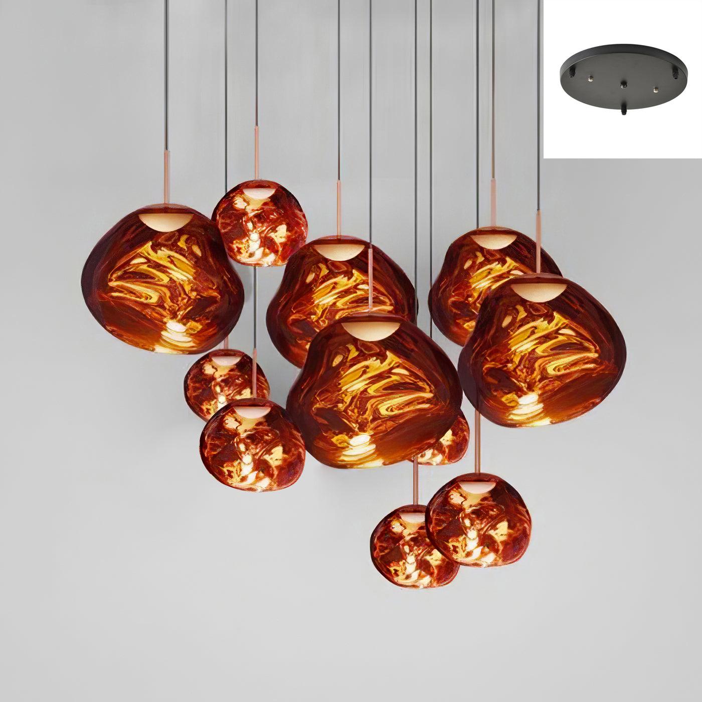 Lumora Pendant Lamp Irregular Cluster Sculptural-Neutral Decor