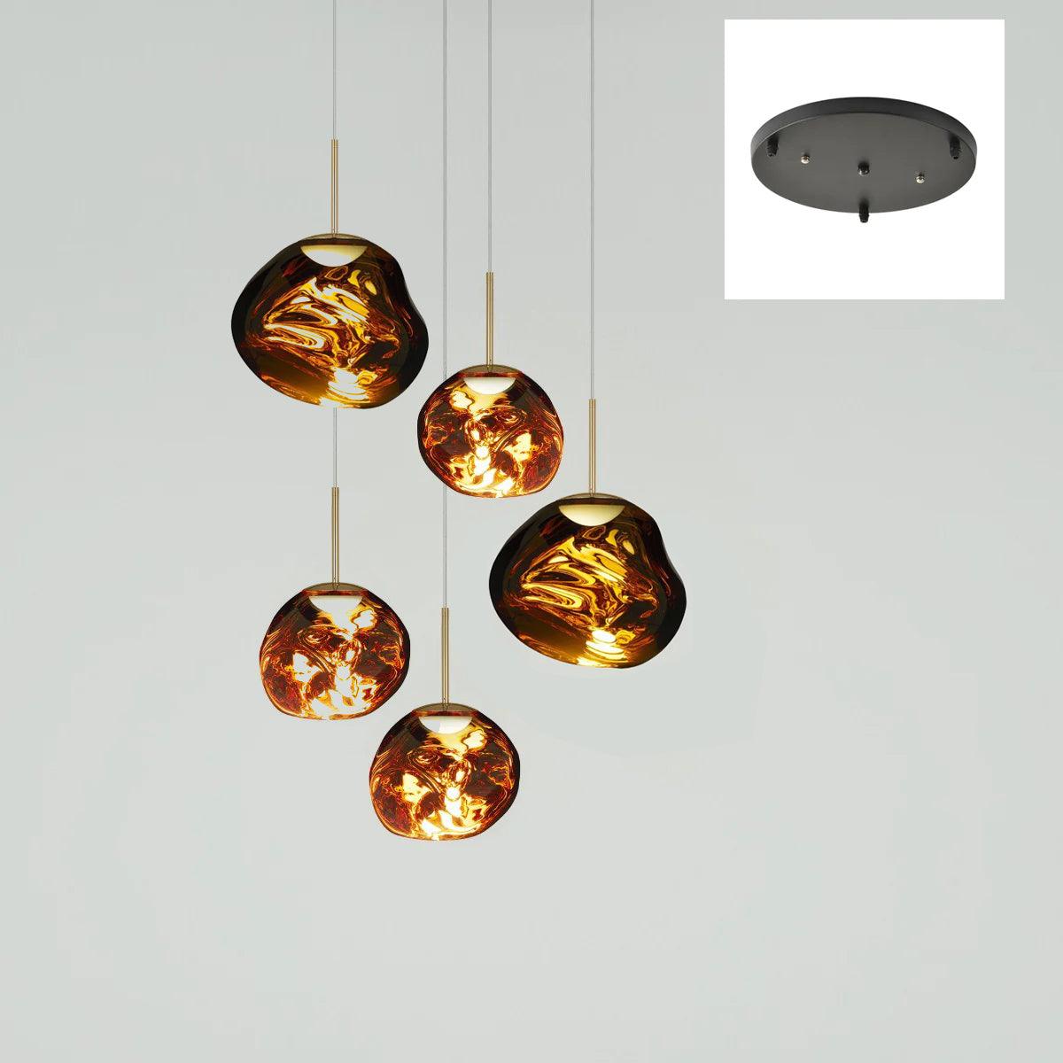 Lumora Pendant Lamp Irregular Cluster Sculptural-Neutral Decor