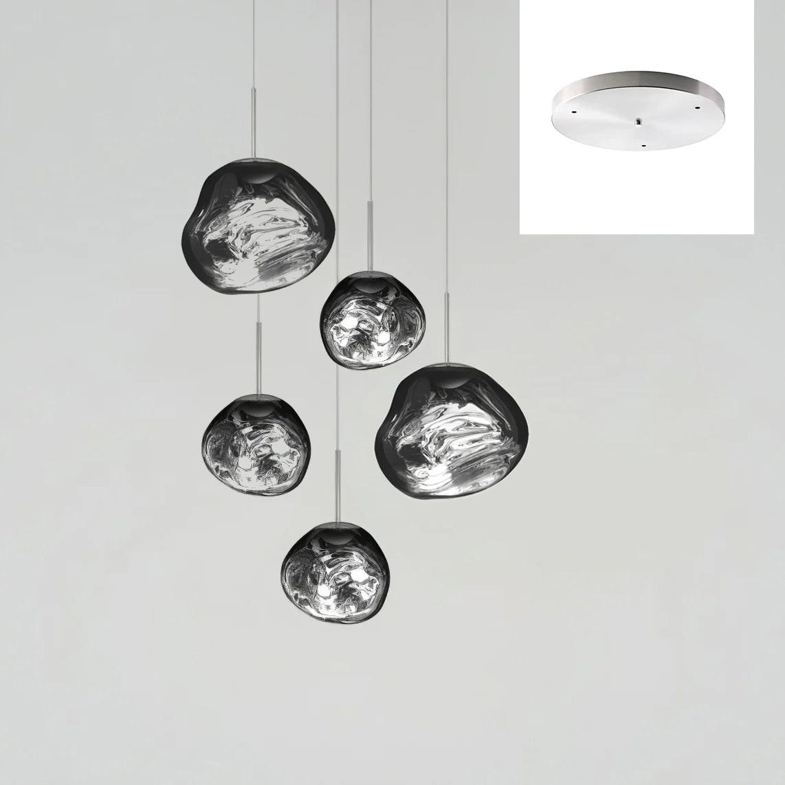 Lumora Pendant Lamp Irregular Cluster Sculptural-Neutral Decor