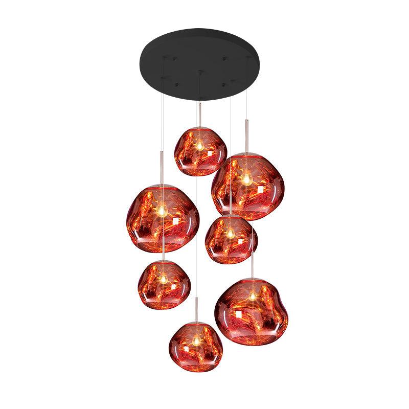 Lumora Pendant Lamp Irregular Cluster Sculptural-Neutral Decor