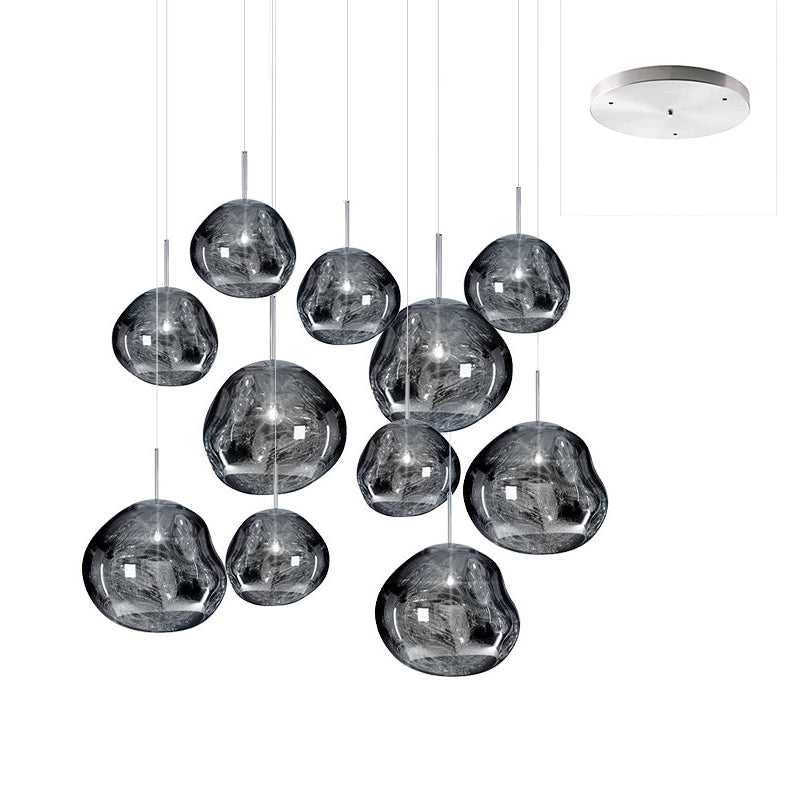 Lumora Pendant Lamp Irregular Cluster Sculptural-Neutral Decor