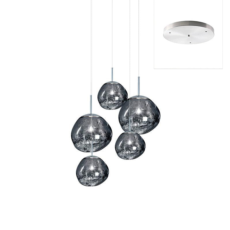 Lumora Pendant Lamp Irregular Cluster Sculptural-Neutral Decor