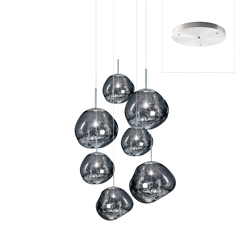 Lumora Pendant Lamp Irregular Cluster Sculptural-Neutral Decor