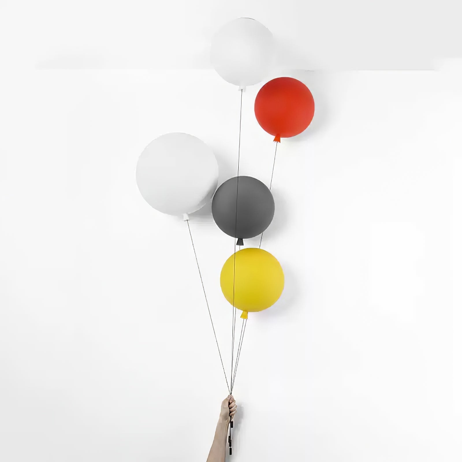 Kiri Cheerful Balloon Dream Plastic Wall Light-Neutral Decor