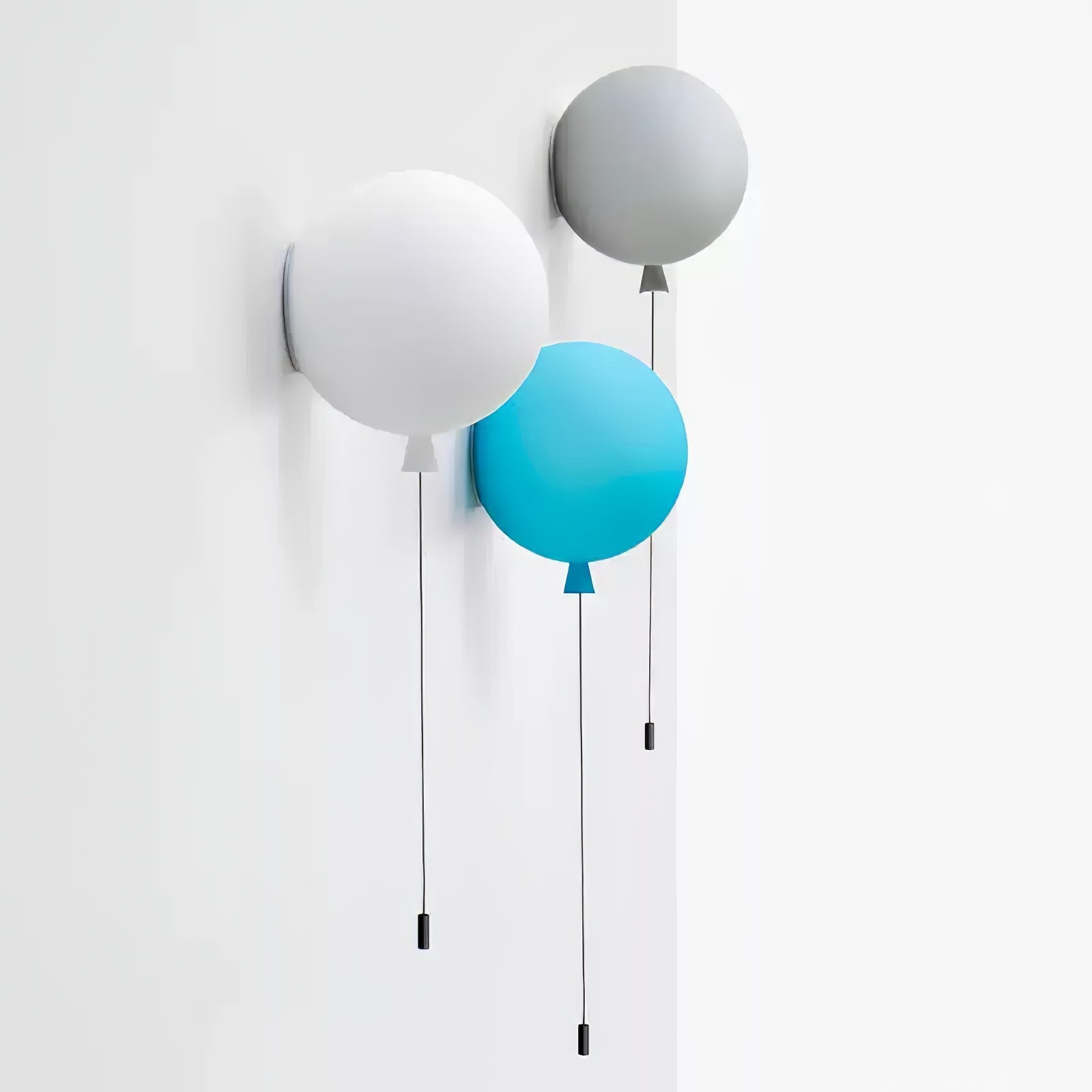 Kiri Cheerful Balloon Dream Plastic Wall Light-Neutral Decor