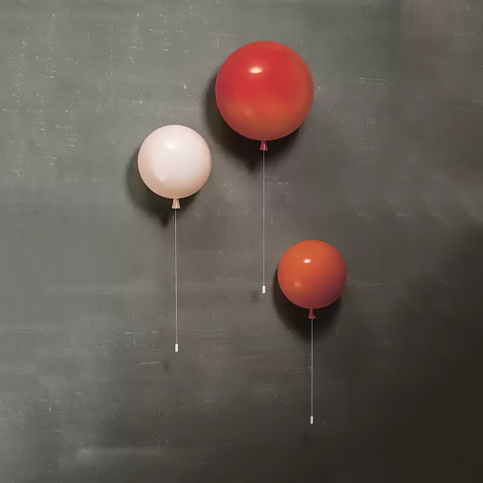 Kiri Cheerful Balloon Dream Plastic Wall Light-Neutral Decor