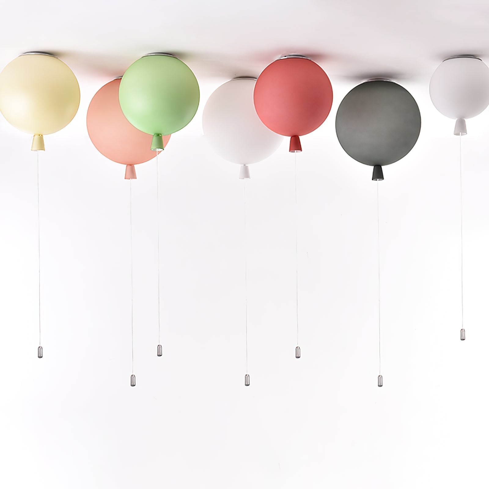 Elaron Pendant Lamp Balloon Shape Playful Whimsical-Neutral Decor