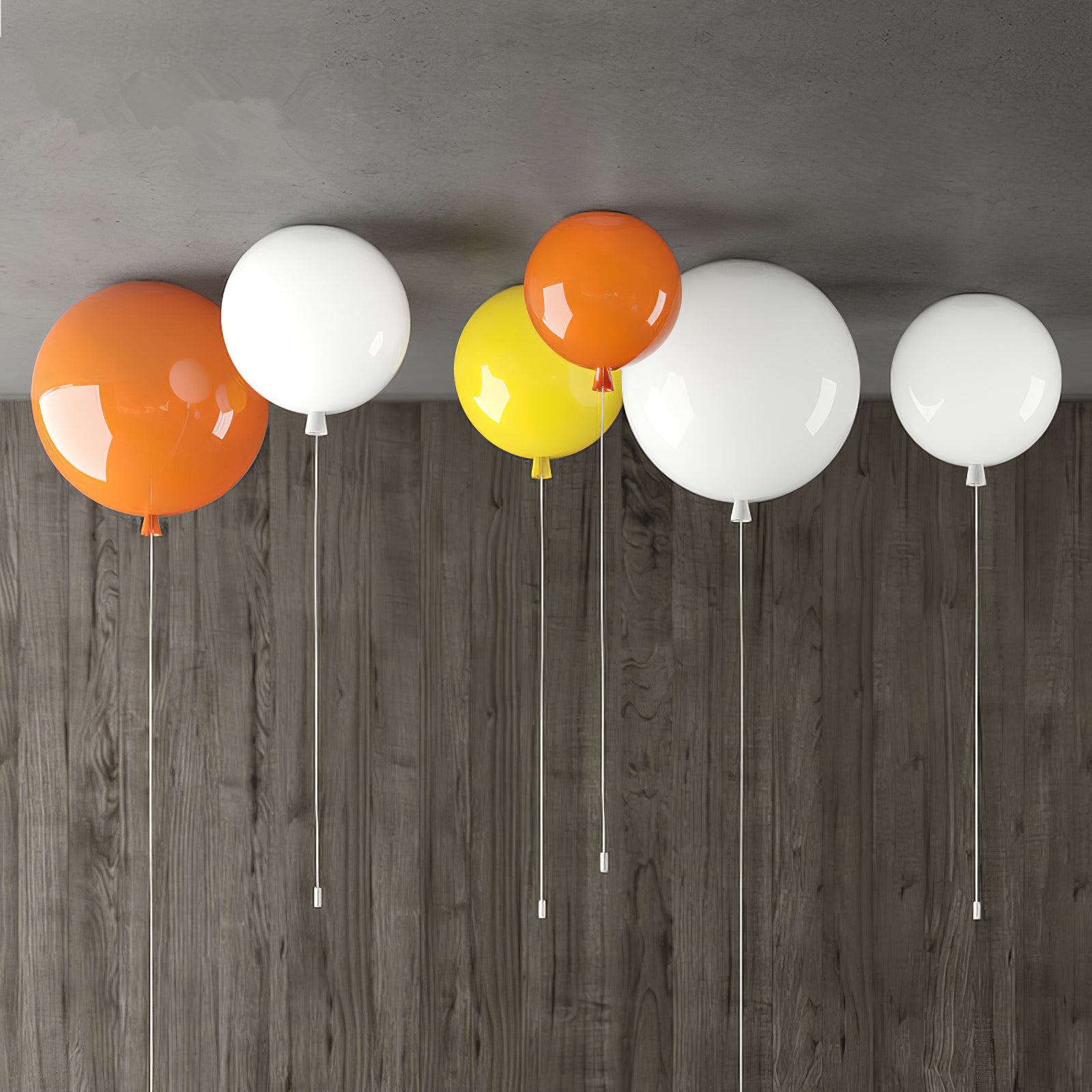 Elaron Pendant Lamp Balloon Shape Playful Whimsical-Neutral Decor