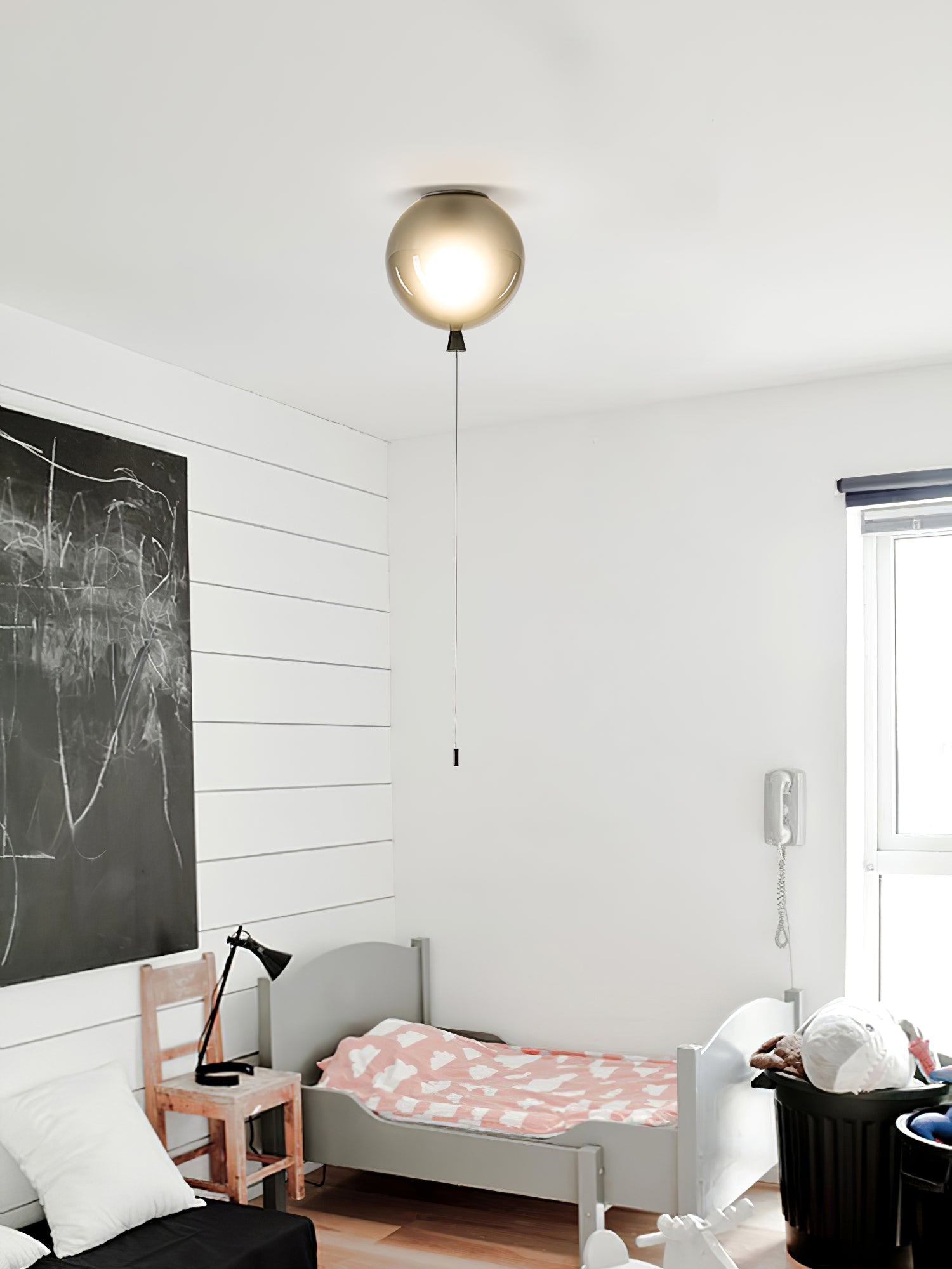 Elaron Pendant Lamp Balloon Shape Playful Whimsical-Neutral Decor