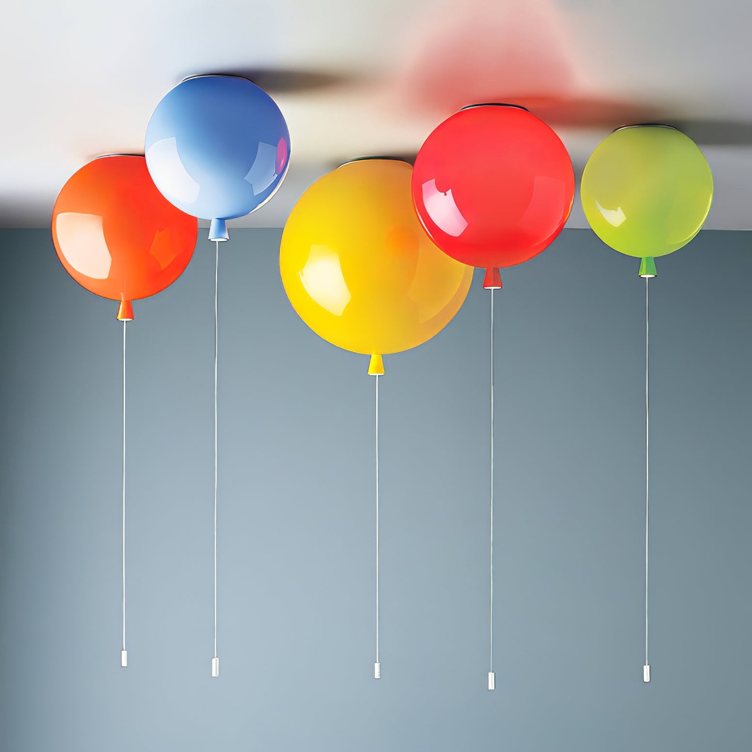 Elaron Pendant Lamp Balloon Shape Playful Whimsical-Neutral Decor