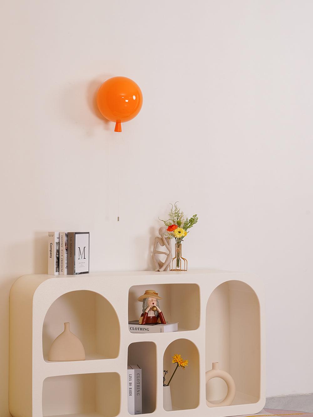 Kiri Cheerful Balloon Dream Plastic Wall Light-Neutral Decor