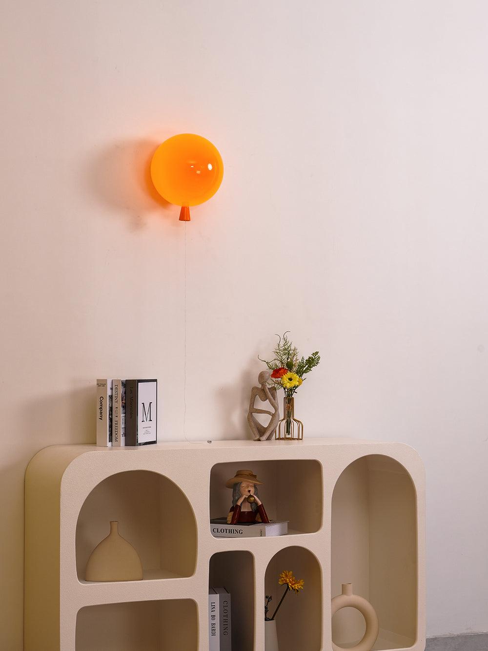Kiri Cheerful Balloon Dream Plastic Wall Light-Neutral Decor