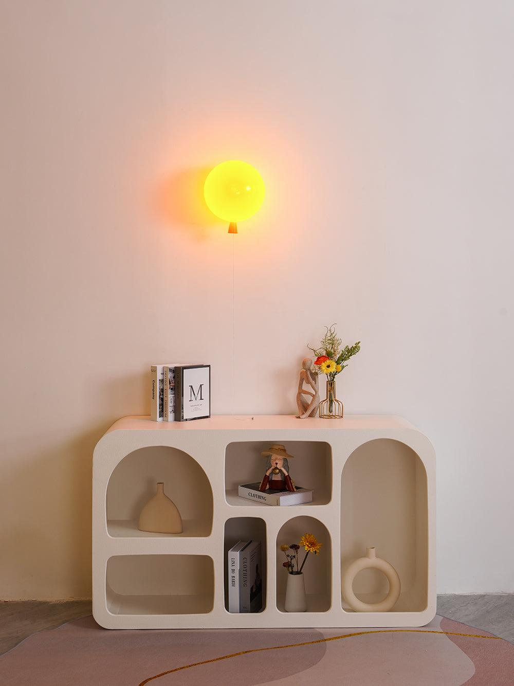Kiri Cheerful Balloon Dream Plastic Wall Light-Neutral Decor