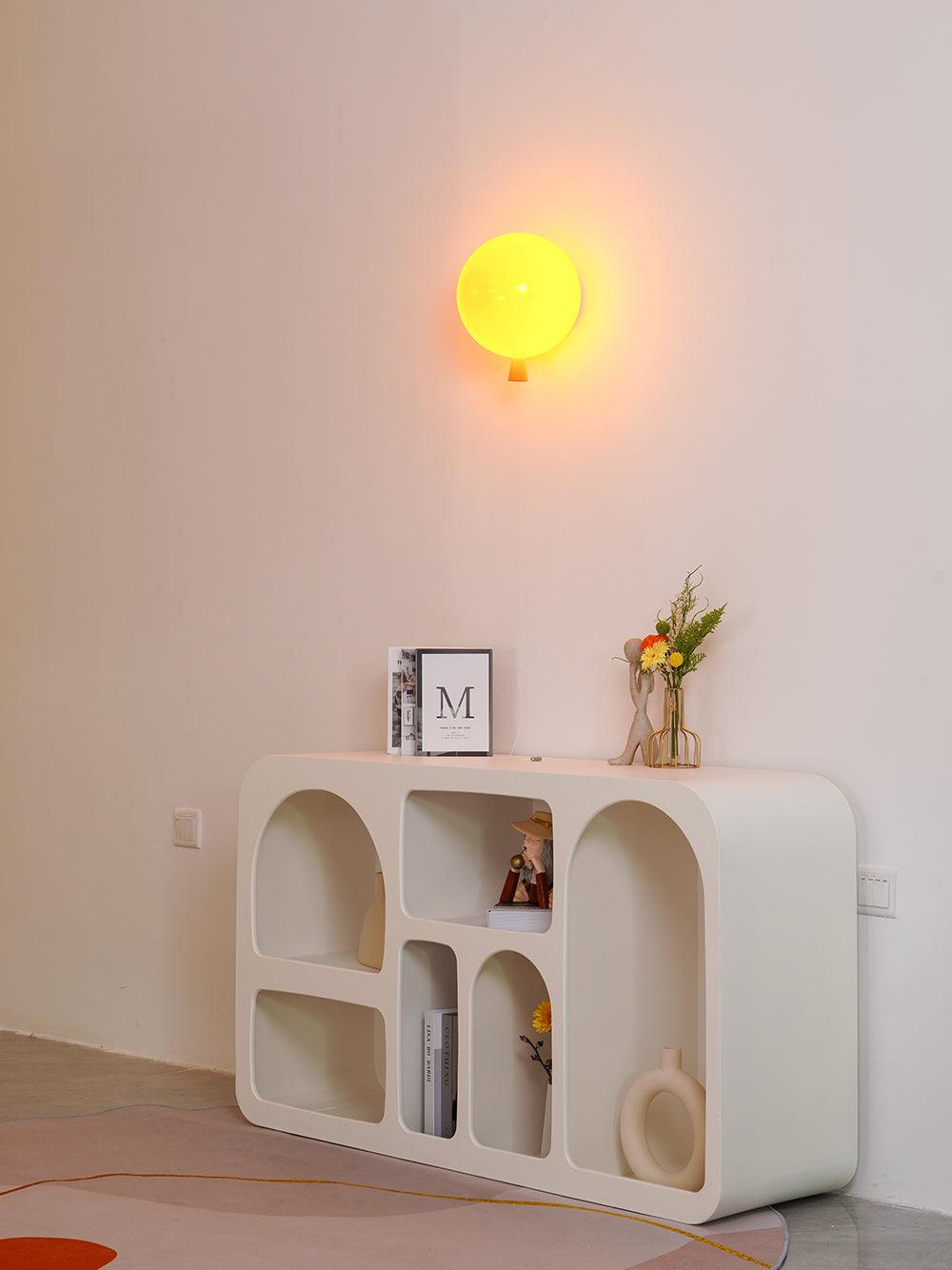 Kiri Cheerful Balloon Dream Plastic Wall Light-Neutral Decor
