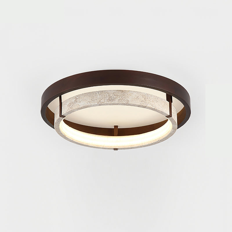 The medium size Menine Ceiling Light shown in a minimalist setting.