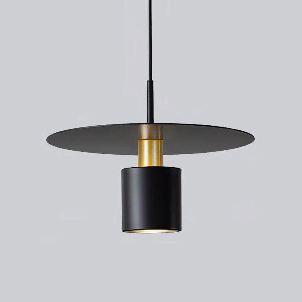 Erixy Pendant Lamp Cylinder Disc Industrial-Neutral Decor