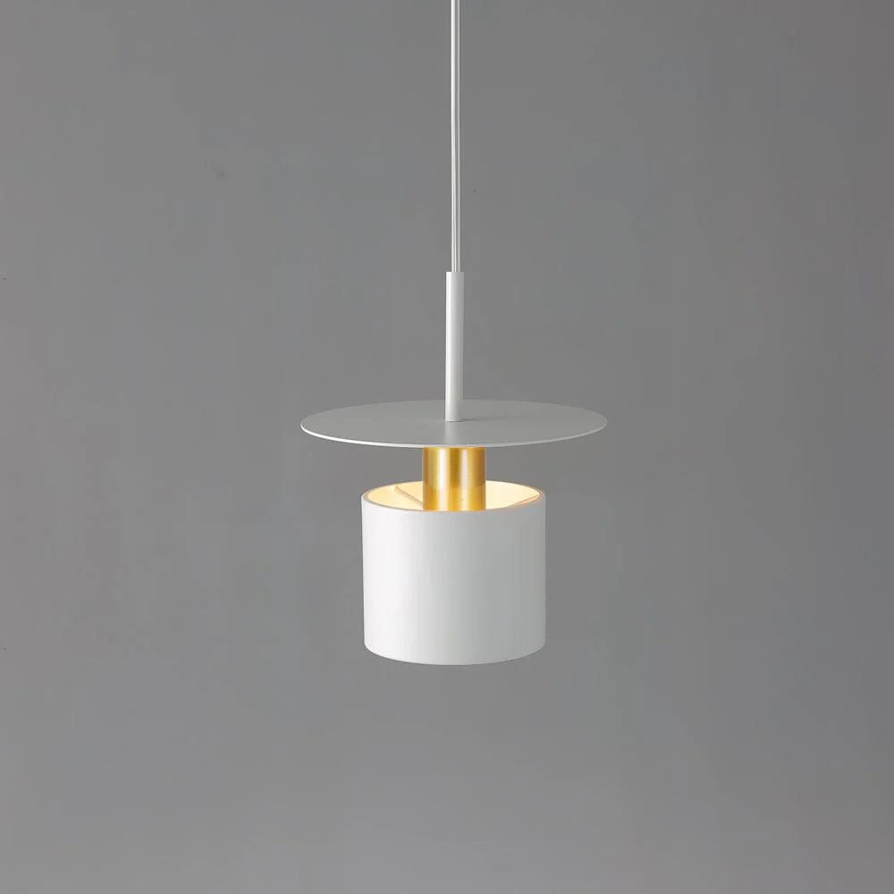 Erixy Pendant Lamp Cylinder Disc Industrial-Neutral Decor