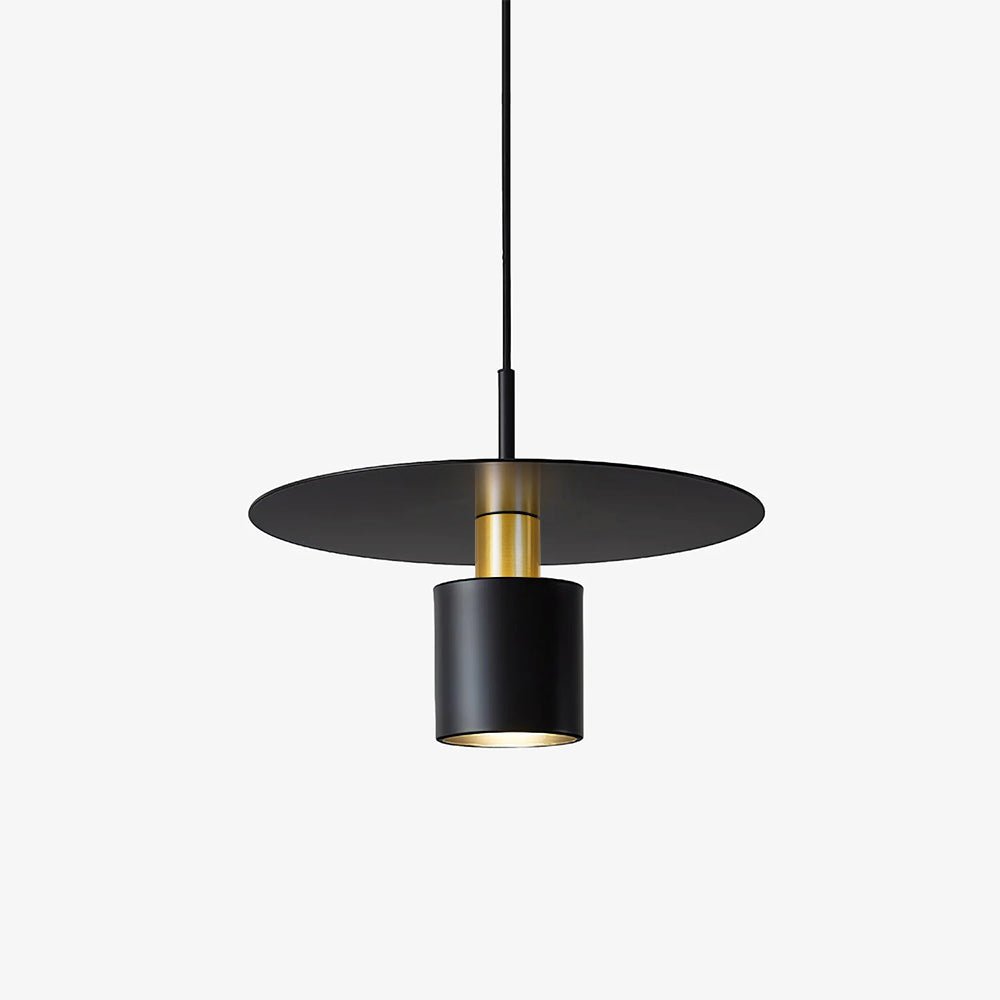 Erixy Pendant Lamp Cylinder Disc Industrial-Neutral Decor
