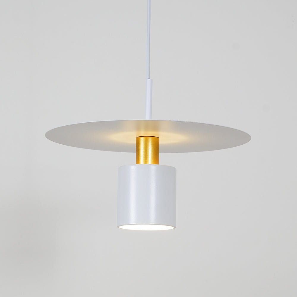 Erixy Pendant Lamp Cylinder Disc Industrial-Neutral Decor