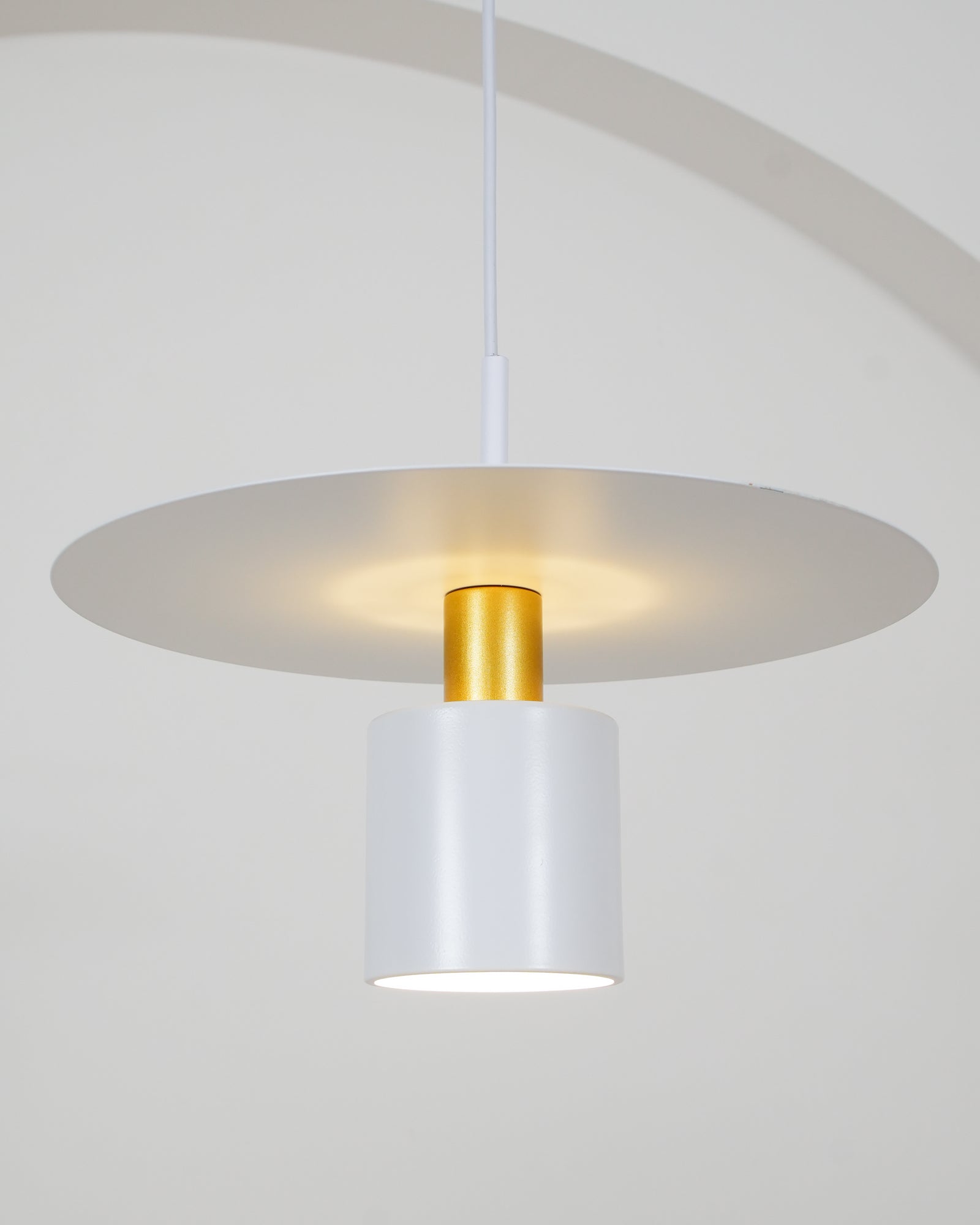 Erixy Pendant Lamp Cylinder Disc Industrial-Neutral Decor