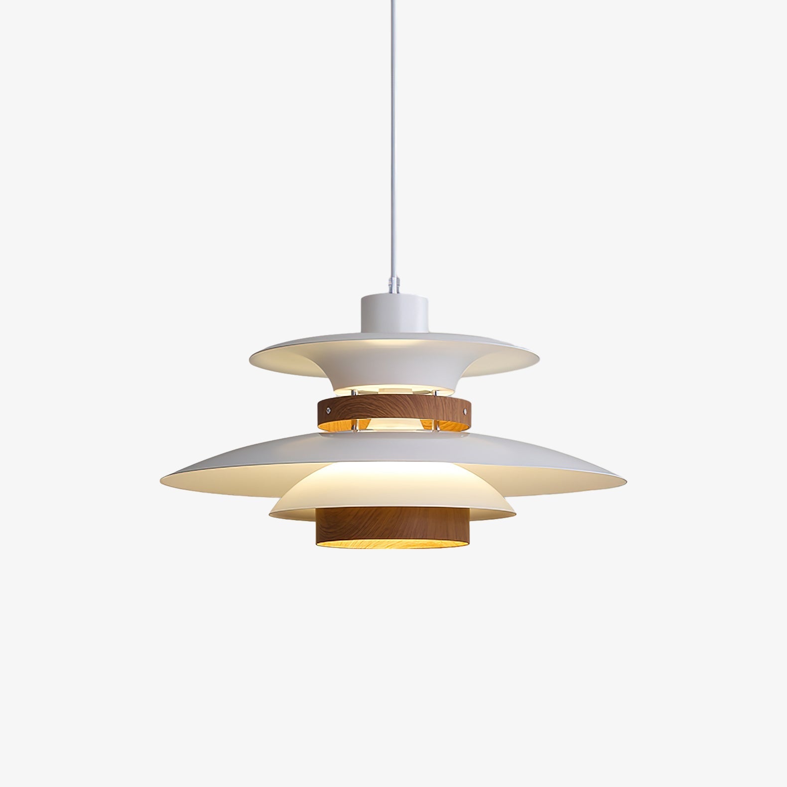 Sirixy Wood Steel Pendant Lamp-Neutral Decor