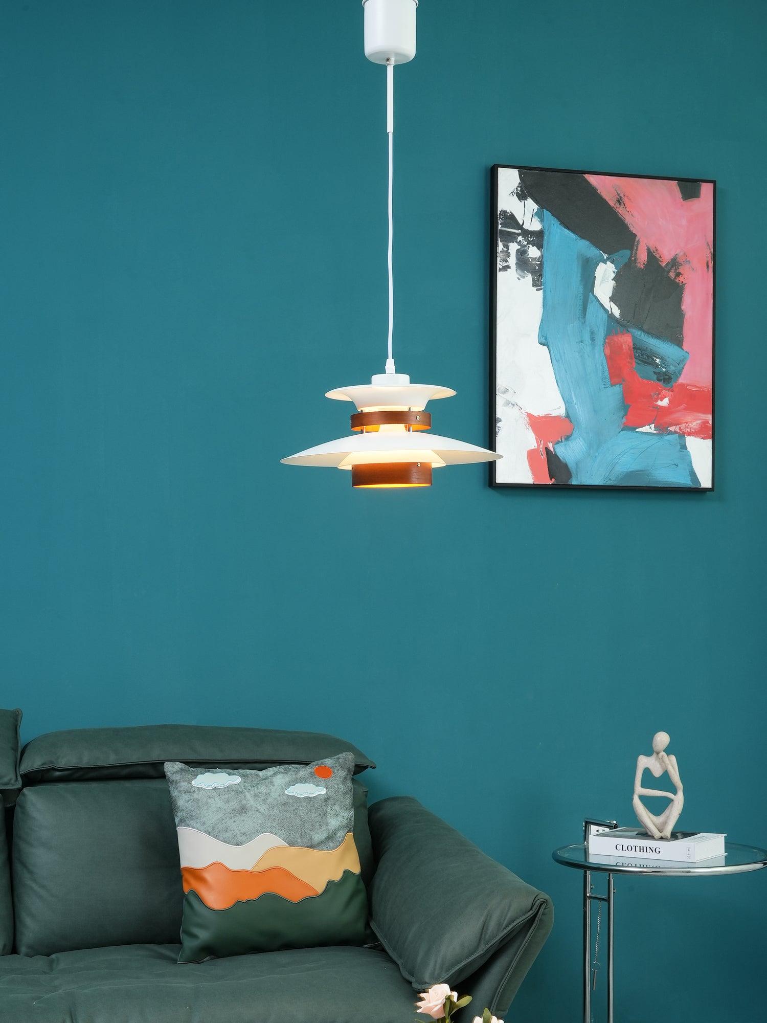 Sirixy Wood Steel Pendant Lamp-Neutral Decor