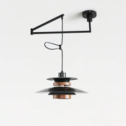 Avo Steel & Wood Pendant Lamp-Neutral Decor