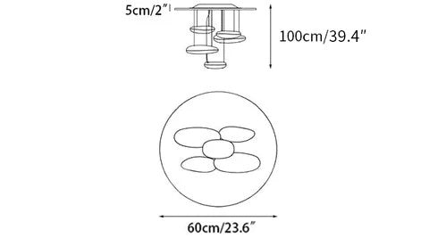 Lustra Ceiling Lamp Aluminum Pebble-Neutral Decor