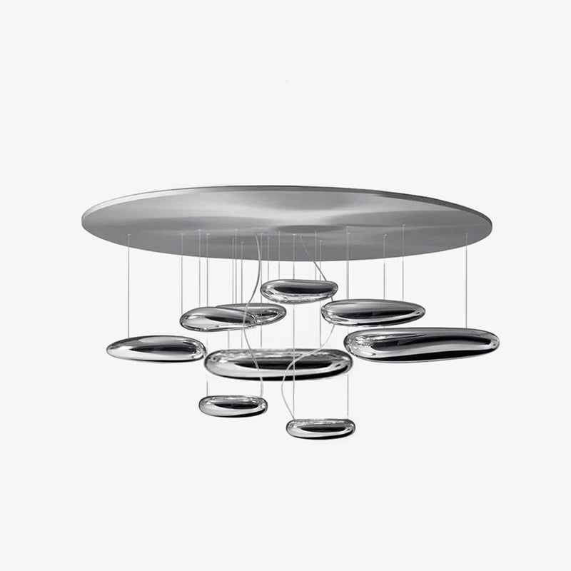 Lustra Ceiling Lamp Aluminum Pebble-Neutral Decor