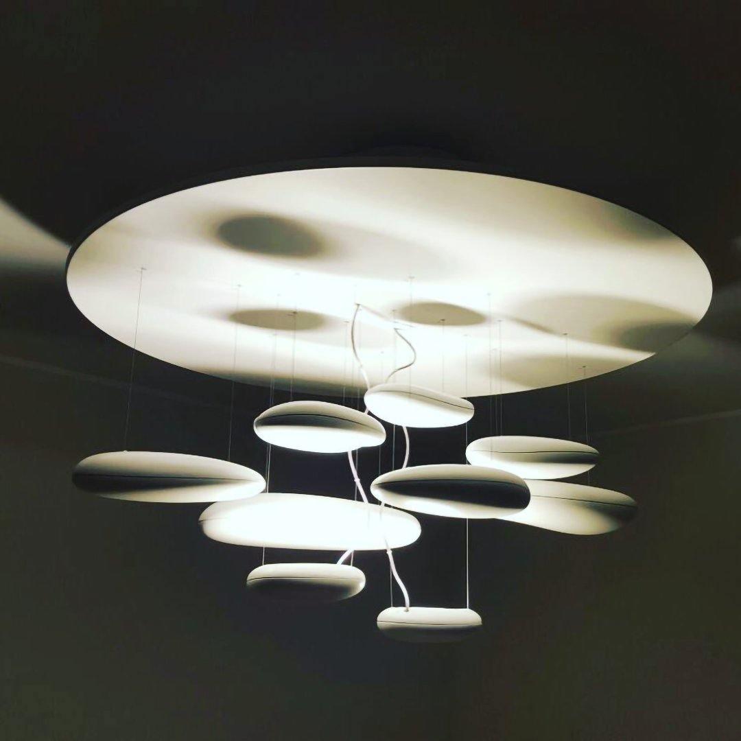 Lustra Ceiling Lamp Aluminum Pebble-Neutral Decor