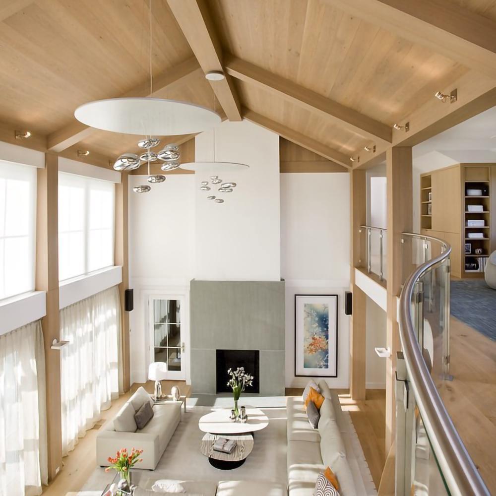 Lustra Chandelier Aluminum Sculptural-Neutral Decor