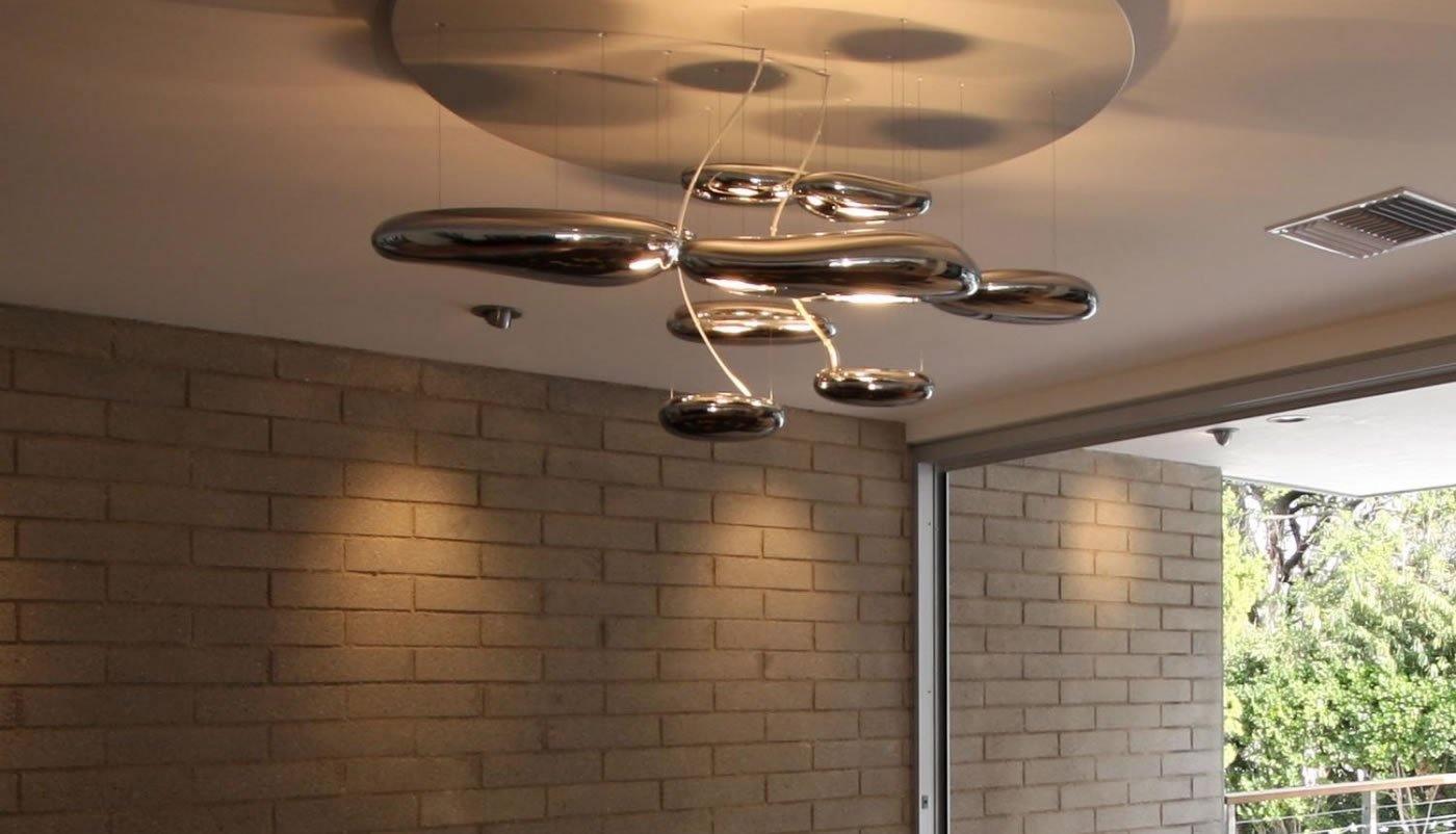 Lustra Ceiling Lamp Aluminum Pebble-Neutral Decor