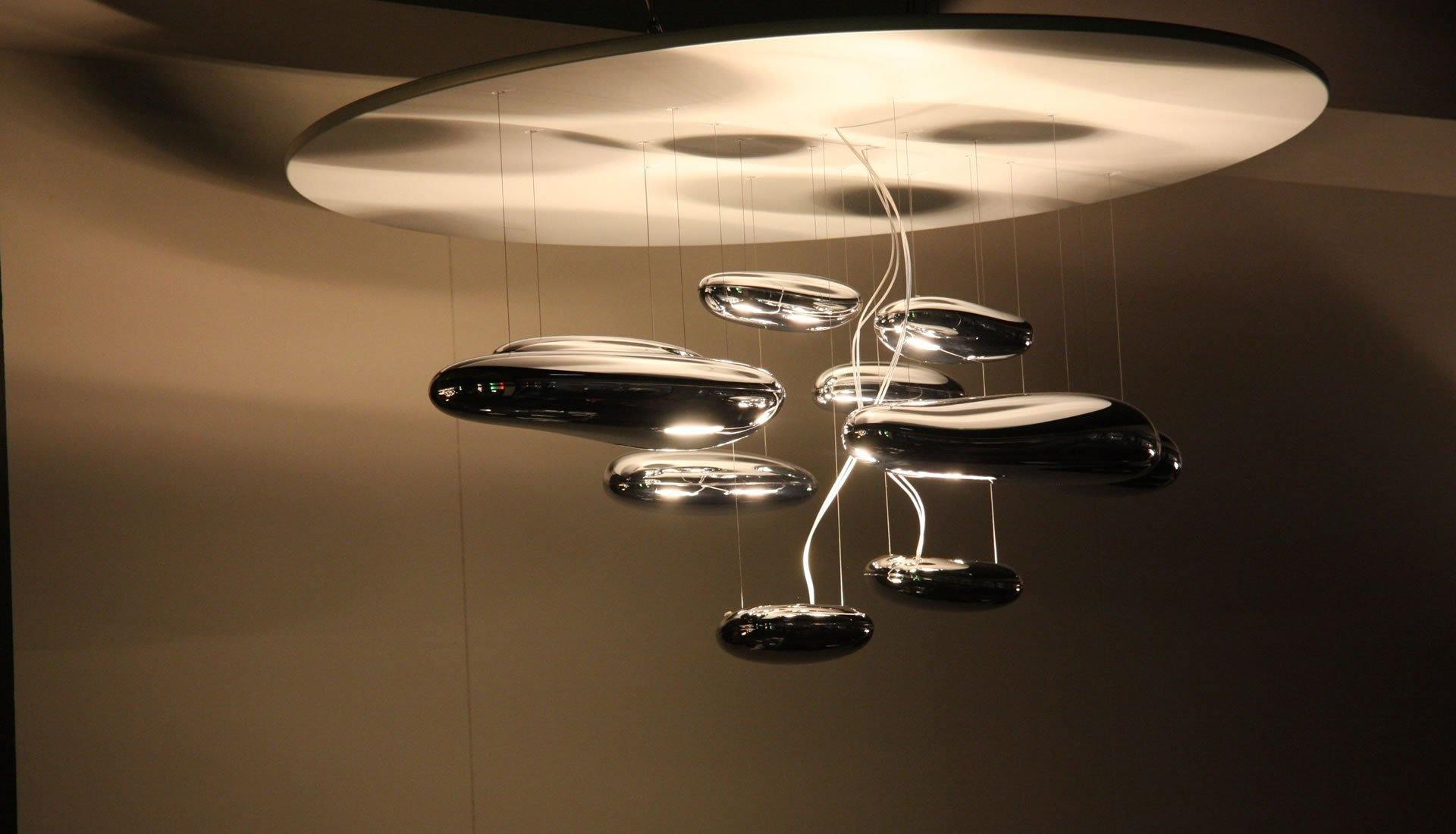 Lustra Ceiling Lamp Aluminum Pebble-Neutral Decor