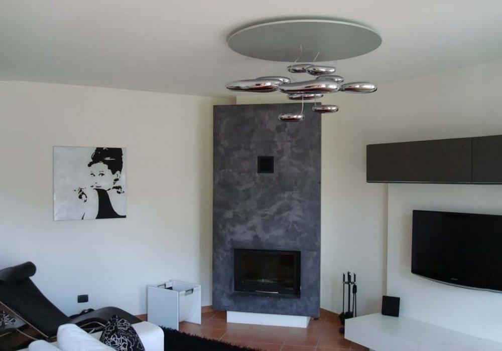 Lustra Ceiling Lamp Aluminum Pebble-Neutral Decor
