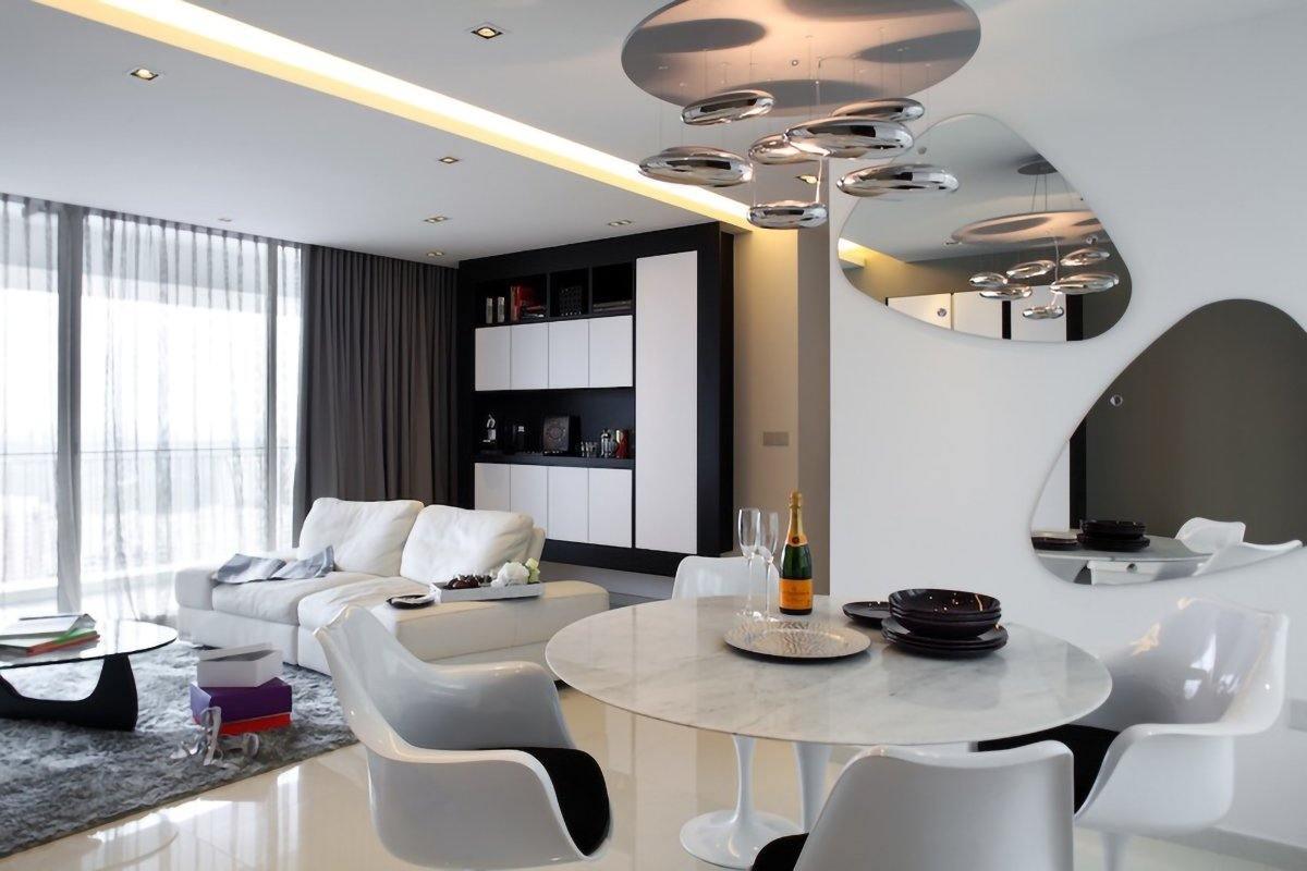 Lustra Ceiling Lamp Aluminum Pebble-Neutral Decor