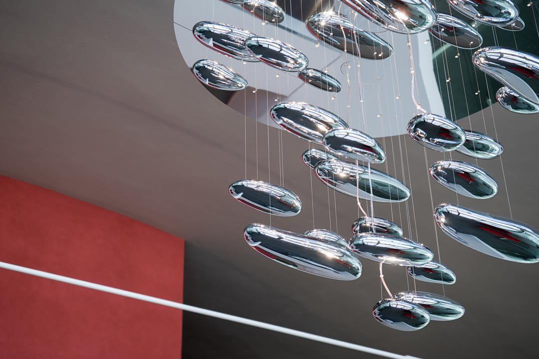 Lustra Ceiling Lamp Aluminum Pebble-Neutral Decor