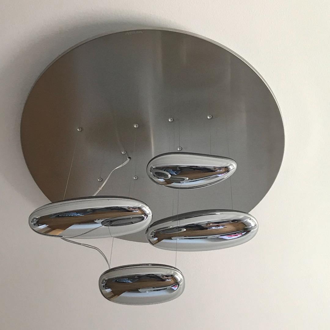 Lustra Ceiling Lamp Aluminum Pebble-Neutral Decor