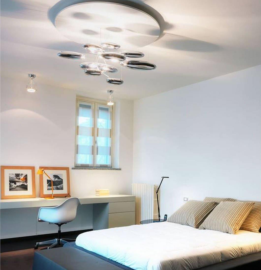 Lustra Ceiling Lamp Aluminum Pebble-Neutral Decor
