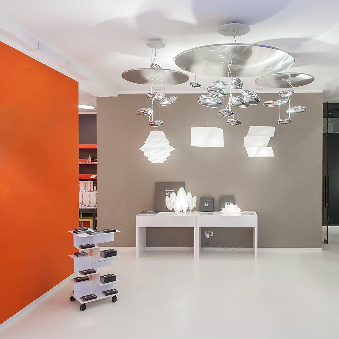Lustra Ceiling Lamp Aluminum Pebble-Neutral Decor