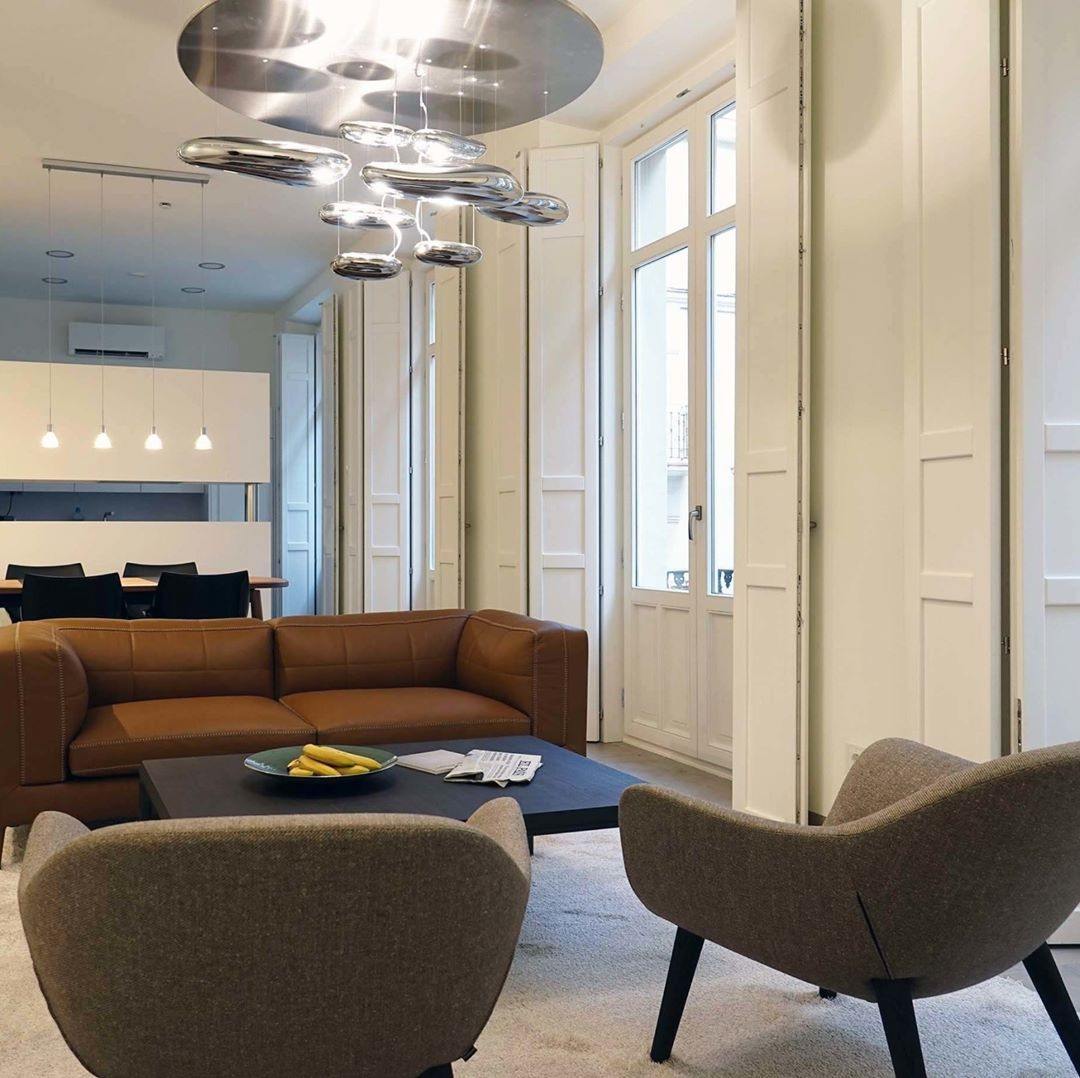 Lustra Ceiling Lamp Aluminum Pebble-Neutral Decor