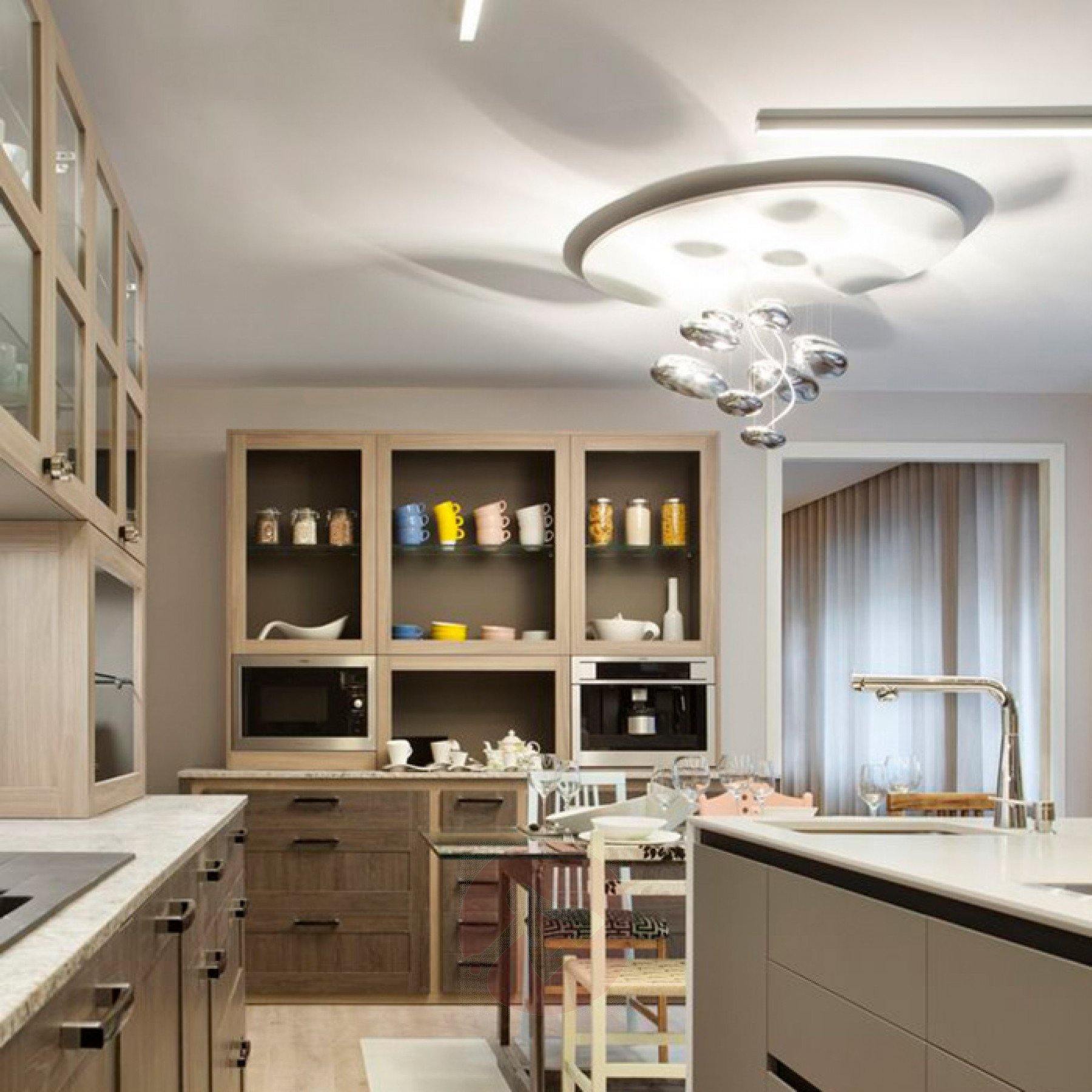 Lustra Ceiling Lamp Aluminum Pebble-Neutral Decor